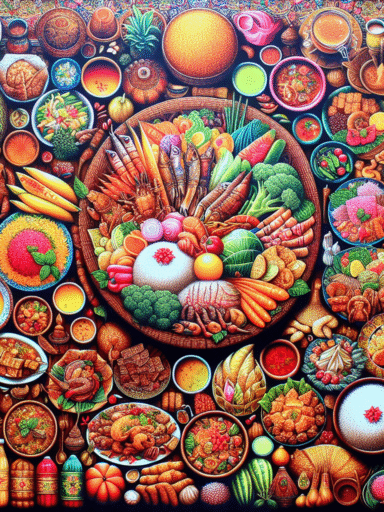 Pesona Poster Makanan Tradisional Indonesia: Merayakan Keberagaman Kuliner