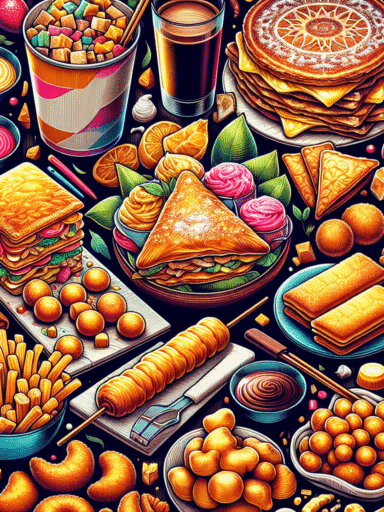 Kelezatan Junk Food di Indonesia: Dari Martabak Manis Hingga Gorengan Kaki