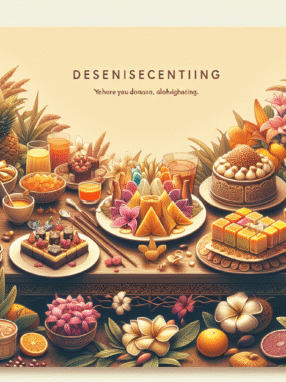 Keunikan dan Keistimewaan Makanan Penutup Tradisional Indonesia yang