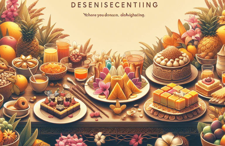 Keunikan dan Keistimewaan Makanan Penutup Tradisional Indonesia yang