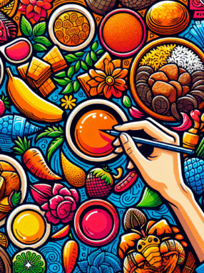 Kreativitas dalam Mewarnai Gambar Makanan Tradisional Indonesia: Menemukan