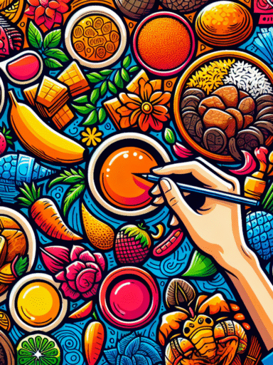 Kreativitas dalam Mewarnai Gambar Makanan Tradisional Indonesia: Menemukan