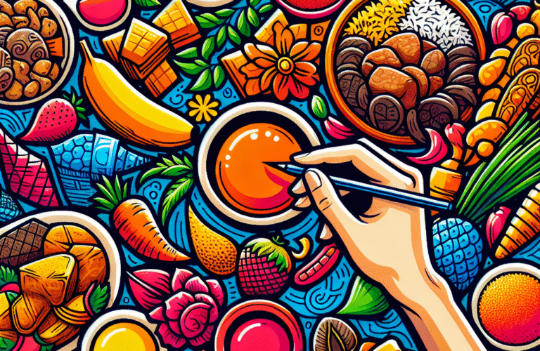 Kreativitas dalam Mewarnai Gambar Makanan Tradisional Indonesia: Menemukan