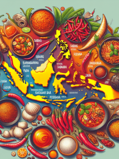 Menyusuri Kenikmatan Makanan Pedas Khas Indonesia dari Sabang sampai
