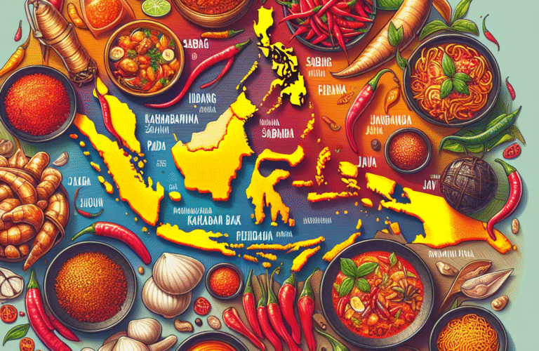Menyusuri Kenikmatan Makanan Pedas Khas Indonesia dari Sabang sampai