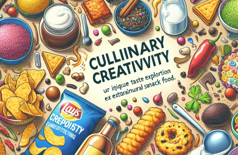 Kreativitas Kuliner: Eksplorasi Cita Rasa Unik dari Produk Makanan Ringan
