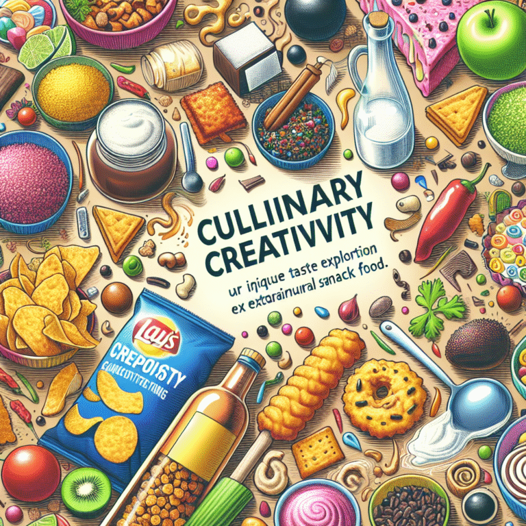 Kreativitas Kuliner: Eksplorasi Cita Rasa Unik dari Produk Makanan Ringan