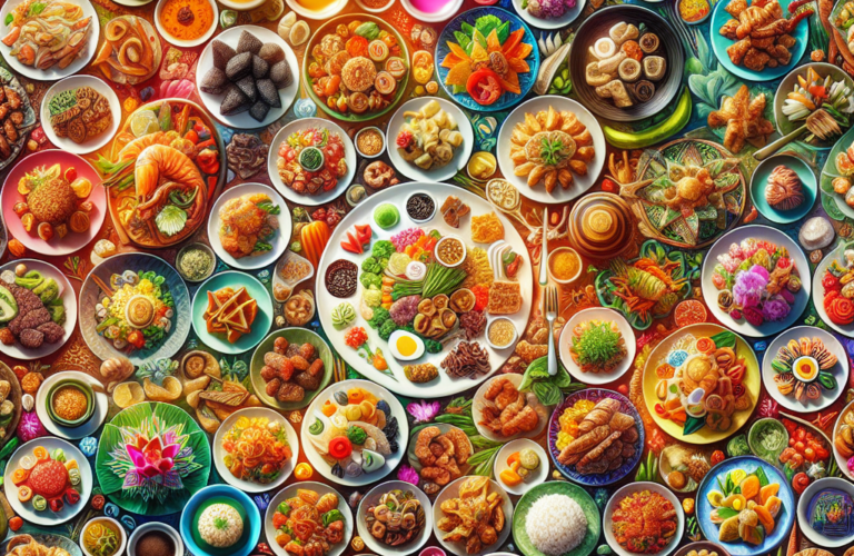 Kuliner Khas: Eksplorasi 200 Nama Makanan Tradisional Indonesia dan Daerah