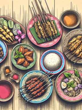 Mengenal Sketsa Makanan Tradisional Indonesia: Menghidupkan Kuliner