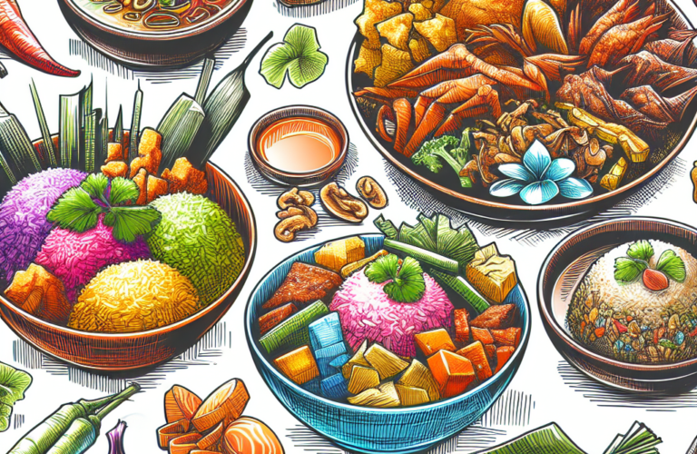 Mengeksplorasi Keindahan Sketsa Makanan Tradisional Indonesia