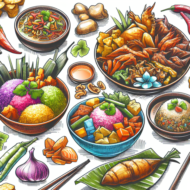 Mengeksplorasi Keindahan Sketsa Makanan Tradisional Indonesia