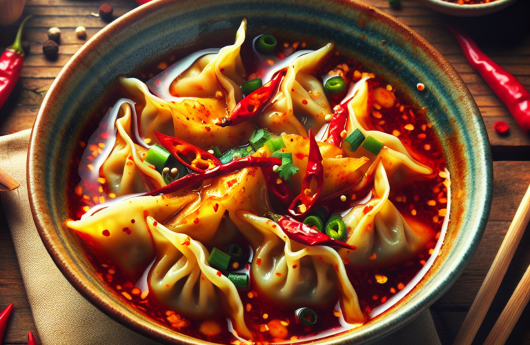 Delicious Wonton Chili Oil Recipe for Spicy Flavors