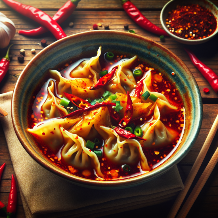 Delicious Wonton Chili Oil Recipe for Spicy Flavors