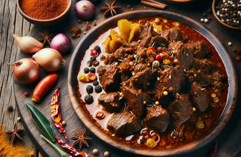 Mouthwatering Rendang Padang Recipe for 1kg of Beef