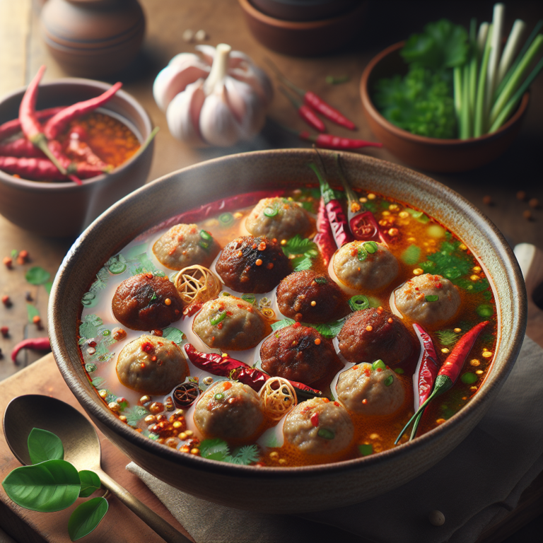 Bakso Mercon Pedas Menggoda: Resep dan Tips Memasak yang Praktis